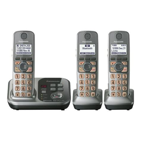 panasonic phone with talking caller id pdf manual